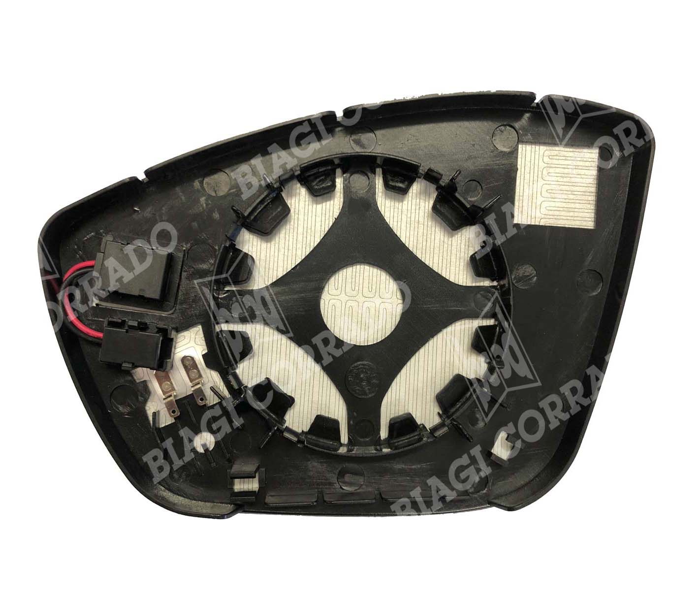 Piastra SPECCHIO RETROVISORE Destro DX PEUGEOT 208 2019-