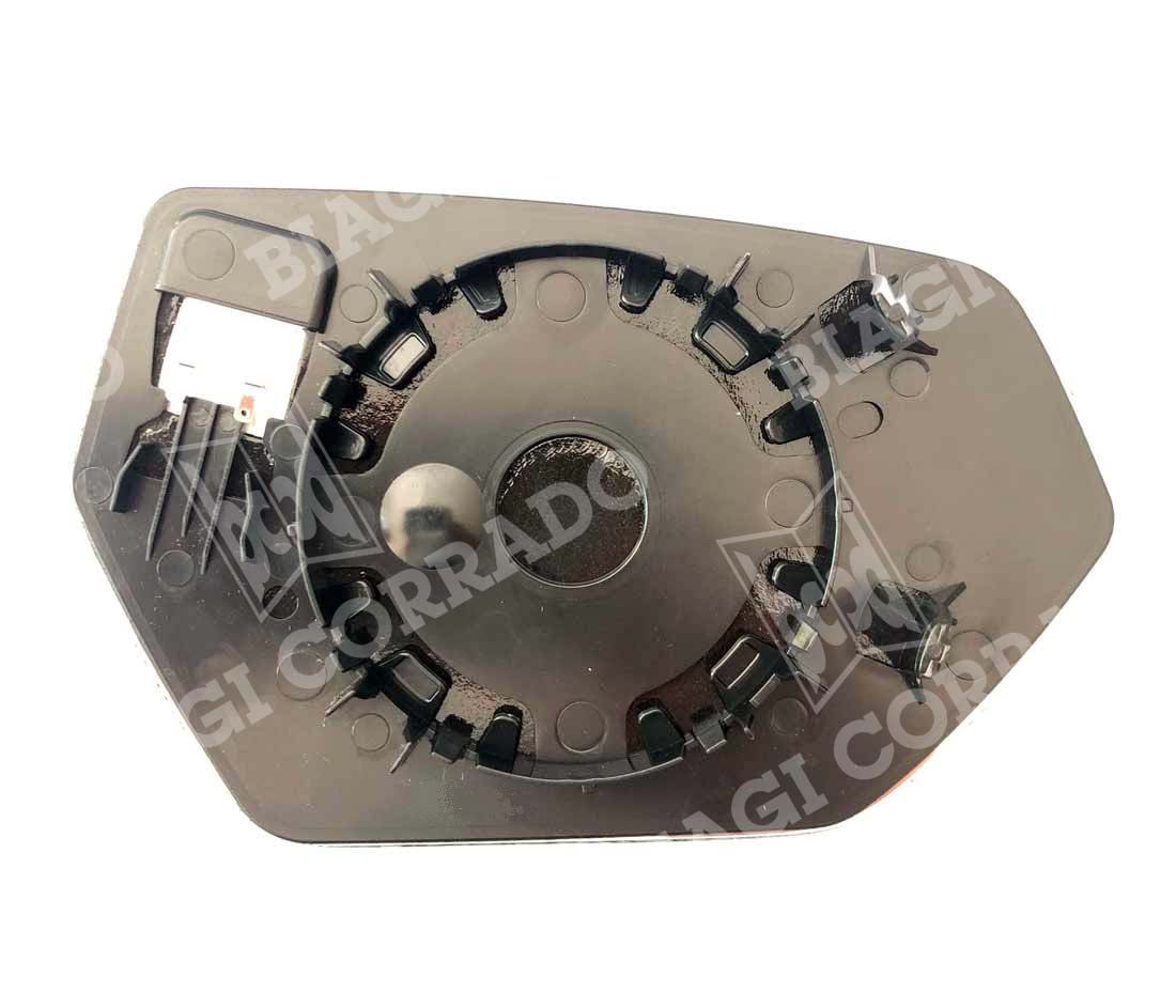 Piastra Vetro SPECCHIO RETROVISORE 810 SPR Sinistro SX Termico SEAT LEON 2020-