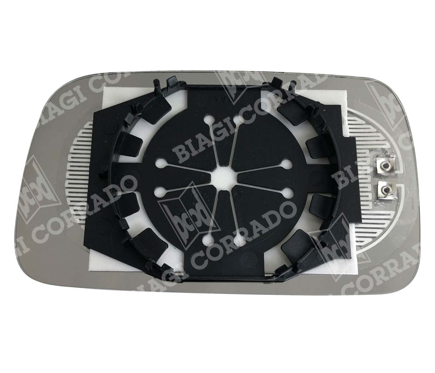 Piastra Vetro SPECCHIO RETROVISORE 907 DPR Destro DX Termico VOLKSWAGEN POLO 1995-1999