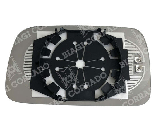 Piastra Vetro SPECCHIO RETROVISORE 907 DPR Destro DX Termico VOLKSWAGEN POLO 1995-1999