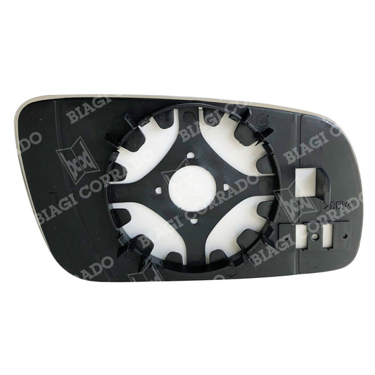 Piastra Vetro SPECCHIO RETROVISORE ASF908SP Sinistro SX Asferico VOLKSWAGEN BORA 1998-2005