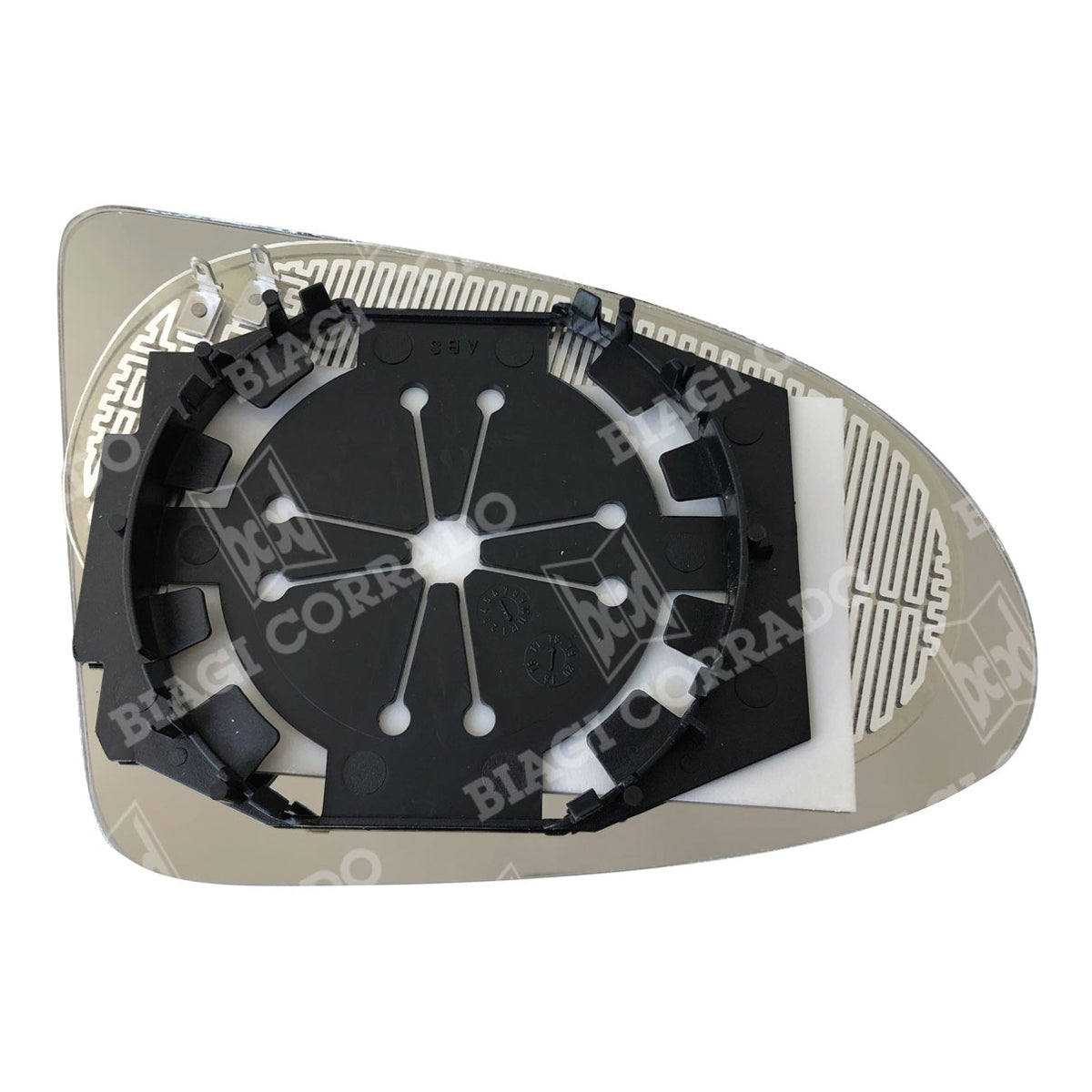 Piastra SPECCHIO RETROVISORE Sinistro SX AUDI A2 2000-2005