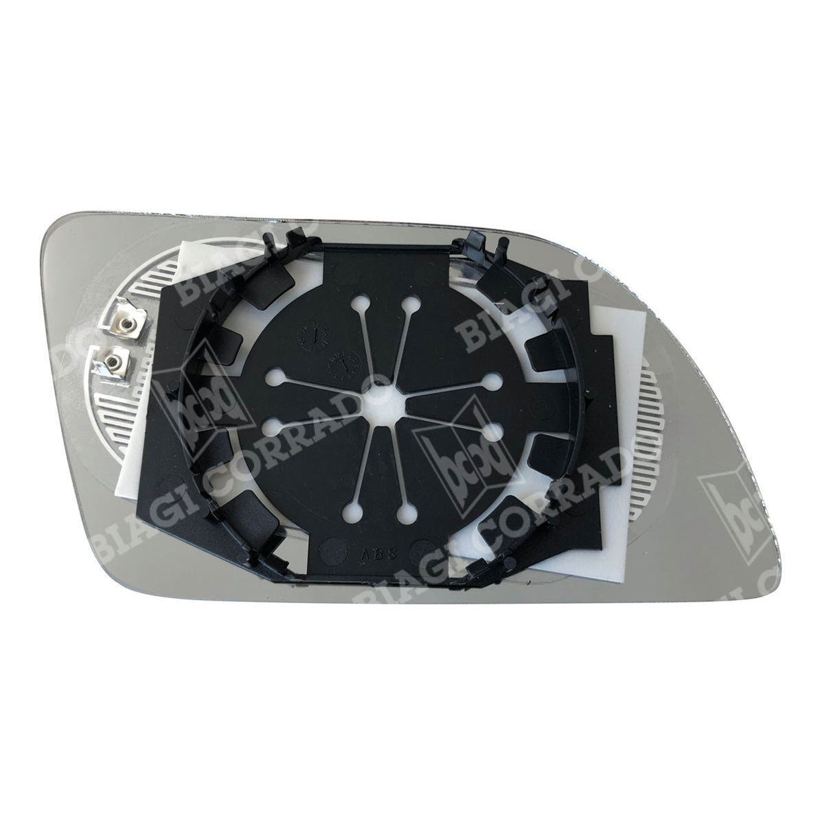 Piastra SPECCHIO RETROVISORE Sinistro SX VOLKSWAGEN POLO 2002-2004
