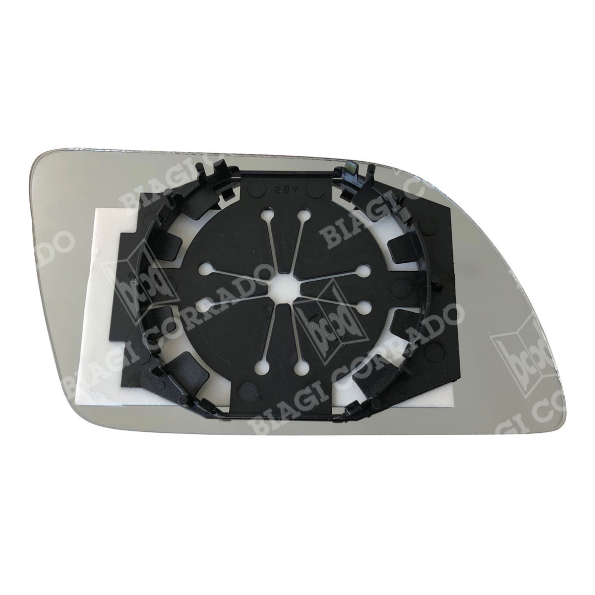 Piastra SPECCHIO RETROVISORE Sinistro SX VOLKSWAGEN POLO 2002-2004