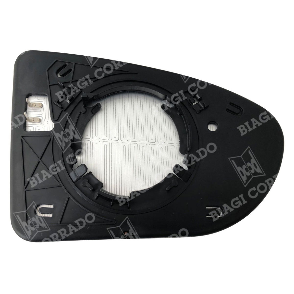 Piastra SPECCHIO RETROVISORE Sinistro SX NISSAN QASHQAI -2013