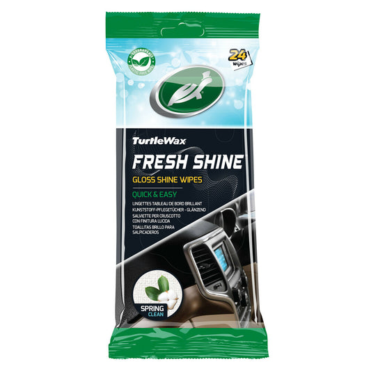 TW38573 - Fresh Shine, salviette per cruscotto, finitura lucida - 24 pz