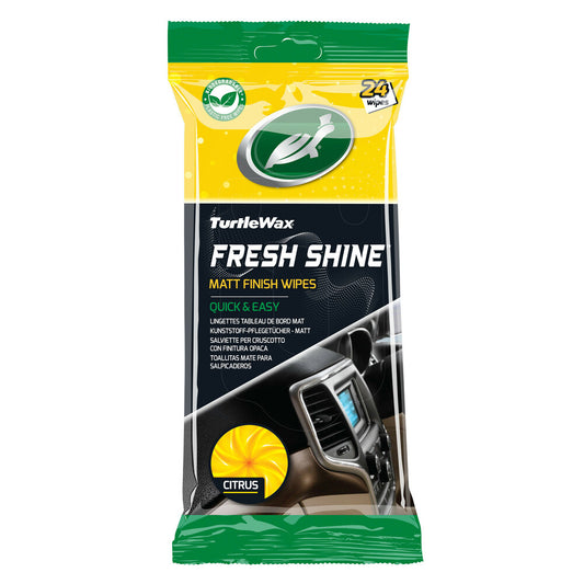 TW38574 - Fresh Shine, salviette per cruscotto, finitura opaca - 24 pz