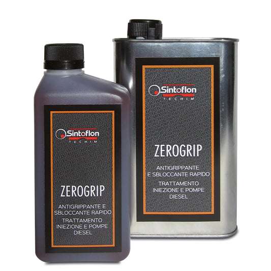 ZEROGRIP - ANTIGRIPPANTE E SBLOCCANTE TRATTAMENTO INIEZIONE E POMPE DIESEL