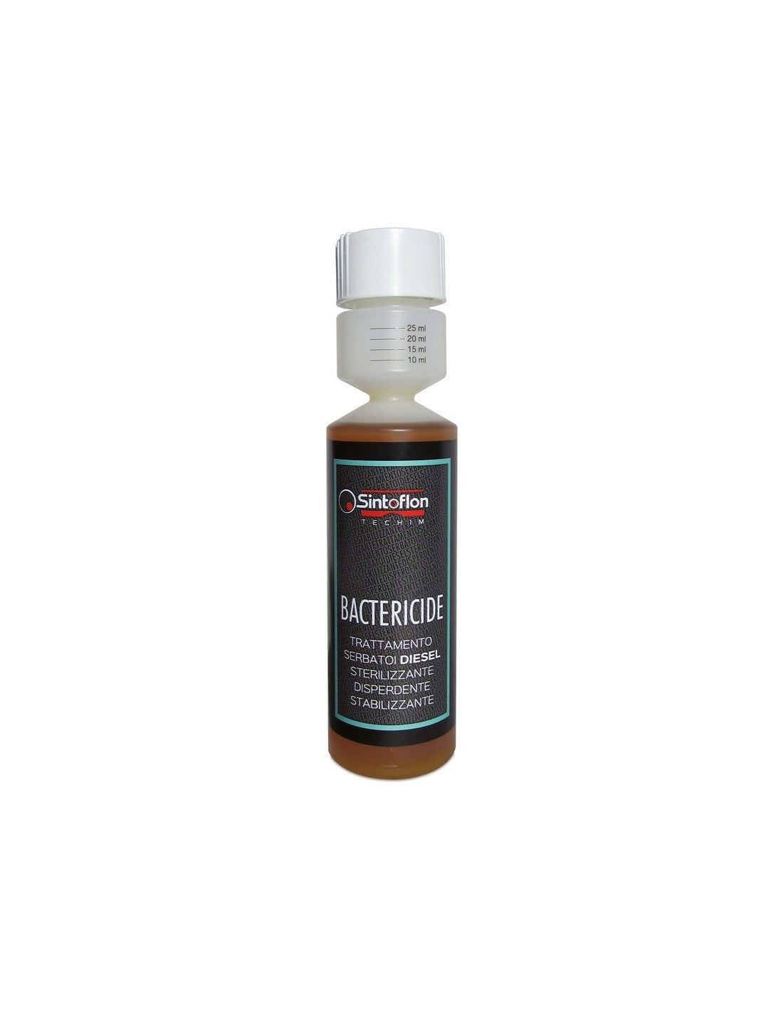 BACTERICIDE trattamento anti alghe serbatoi Diesel flacone 250 ml - Sintoflon