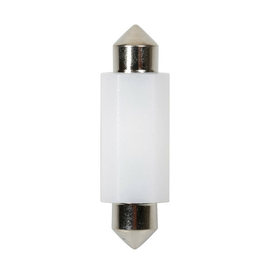 58127 - 9/32V Led Series - 2 SMD x 1 chip - 12x41 mm - SV8,5-8 - 1 pz  - D/Blister - Bianco - Doppia polarità - Resistenza incorporata
