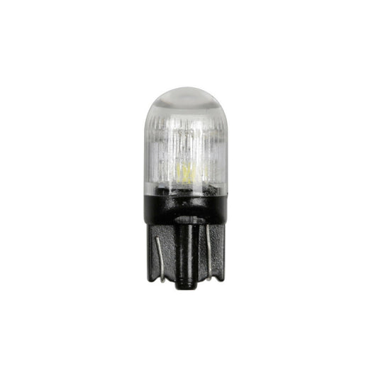 58137 - 12V Mega-Led 3 - 2 SMD x 1 chip + 1 SMD x 3 chips - (T10) - W2,1x9,5d - 2 pz  - D/Blister - Bianco