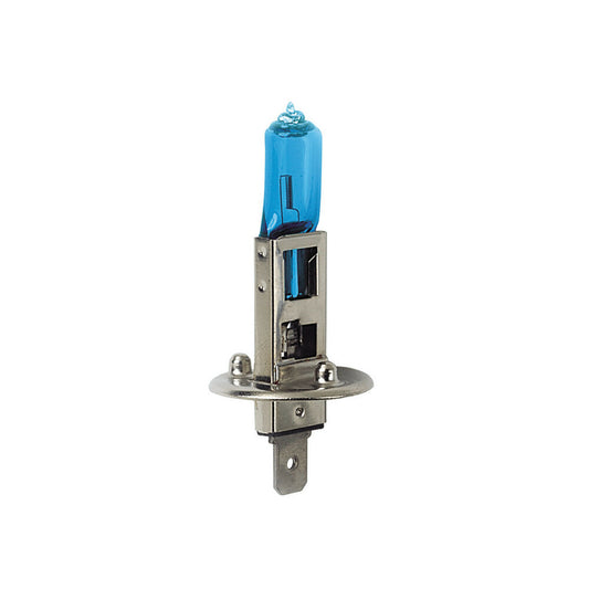 58180 - 12V Lampada alogena Blu-Xe - H1 - 55W - P14,5s - 2 pz  - Scatola Plast.