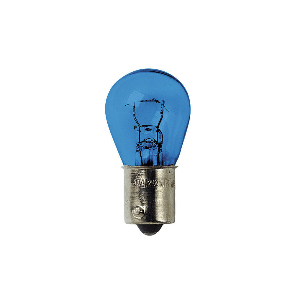 58316 - 12V Lampada 1 filamento Blu-Xe - (P21W) - 21W - BA15s - 2 pz  - D/Blister