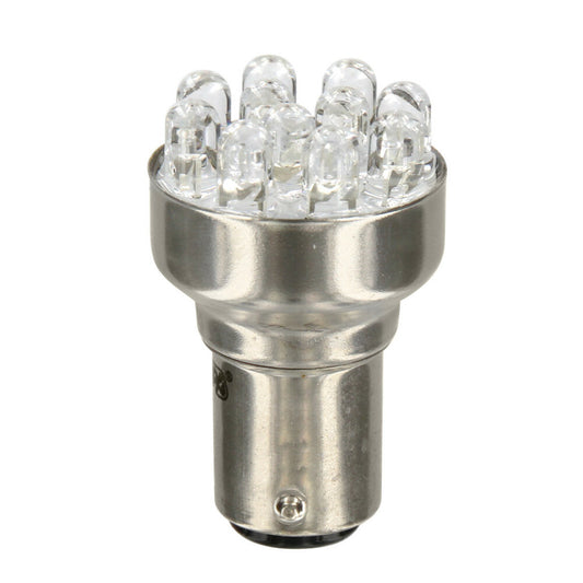 58376 - 12V Lampada Multi-Led 11 Led - (P21/5W) - BAY15d - 1 pz  - D/Blister - Rosso