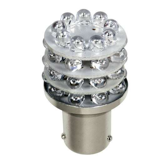 58440 - 12V Lampada Multi-Led 36 Led - (P21W) - BA15s - 1 pz  - D/Blister - Arancio