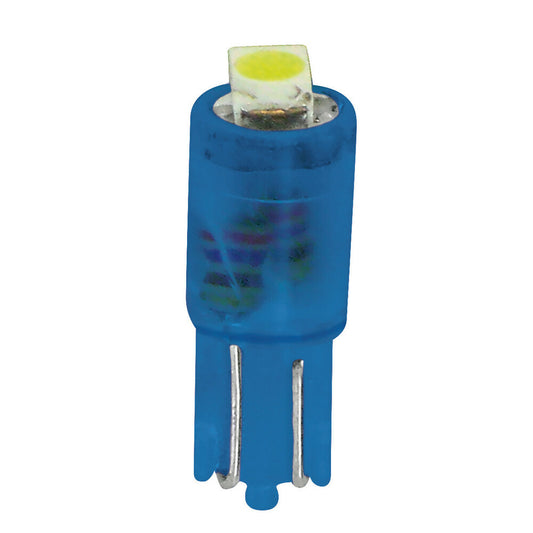 58466 - 12V Hyper-Led 2 - 1 SMD x 2 chips - (T5) - W2x4,6d - 2 pz  - Scatola - Blu