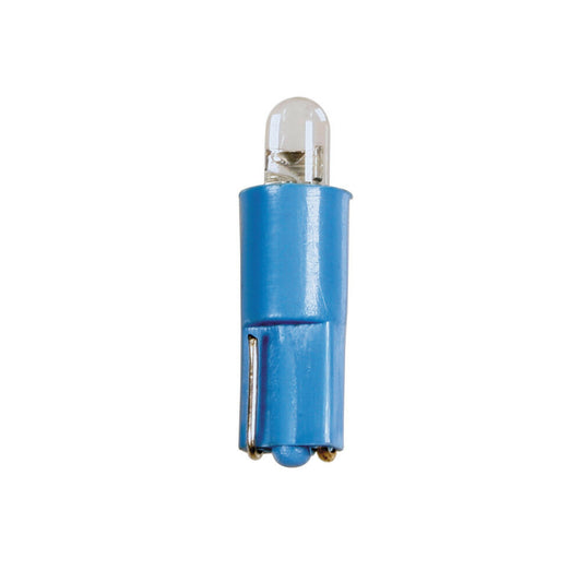 58488 - 12V Kit Lampade cruscotto 1 Led - (T3) - W2x4,6d - 5 pz  - D/Blister - Viola