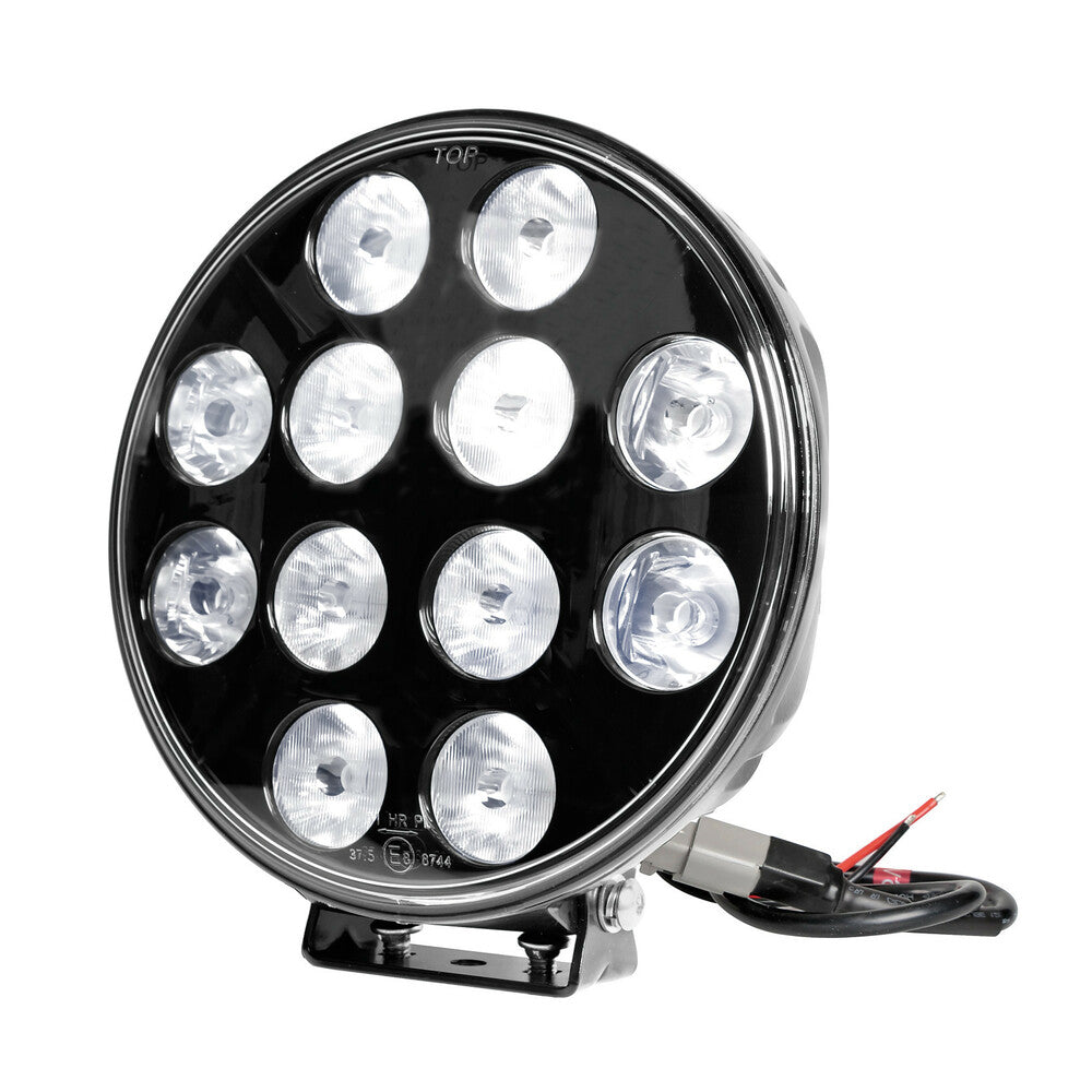 72247 - Orion, proiettore supplementare a 12 Led - 9/36V - Ø 215 mm - Nero